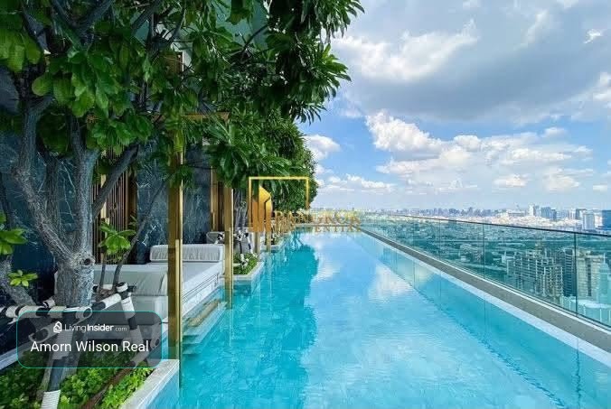 🏙️ ให้เช่า 𝟮𝟴 𝗖𝗛𝗜𝗗𝗟𝗢𝗠 | 𝗖𝗢𝗥𝗡𝗘𝗥 𝗨𝗡𝗜𝗧 ✨ | Villa Tower ชั้น 11 | 50 ตร.ม. | 1 ห้องนอน | ใกล้ BTS ชิดลม 🚆 – รูปที่ 4