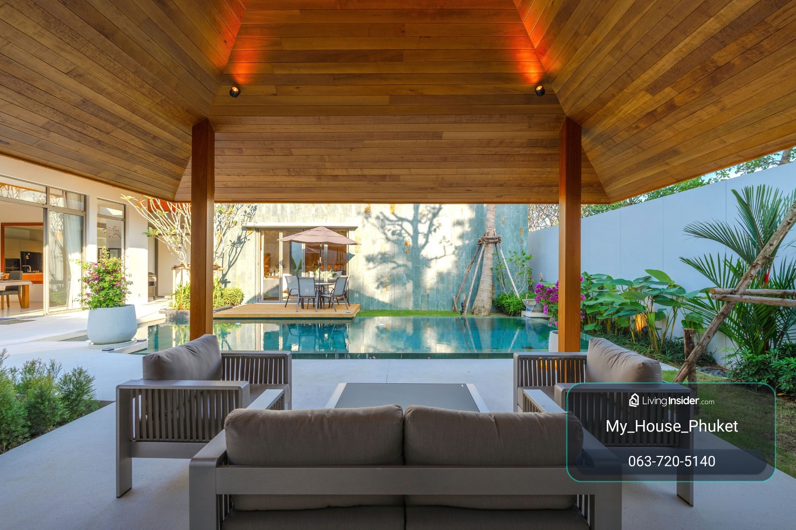 Luxury Rental | Elegant 2-Bed Tropical Pool Villa in Cherngtalay, Phuket (From 165K/mo)  – รูปที่ 2