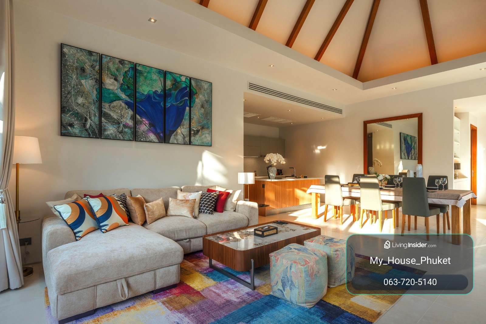 Luxury Rental | Elegant 2-Bed Tropical Pool Villa in Cherngtalay, Phuket (From 165K/mo)  – รูปที่ 3