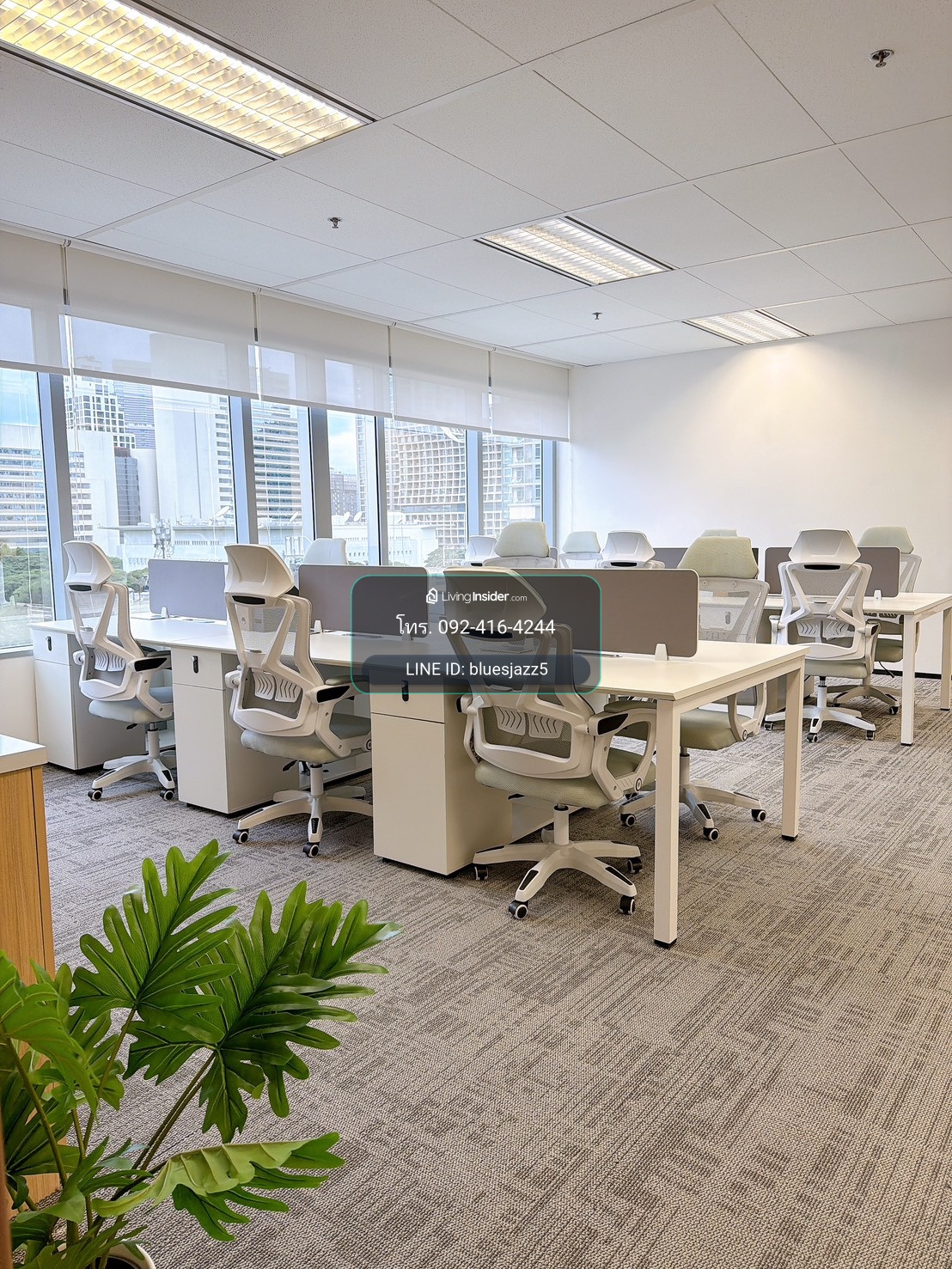 ให้เช่า Capital-Tower 142ตรม ชั้น7 สำนักงานใกล้ BTS เพลินจิต เซ็นทรัล เอ็มบาสซี ตกแต่ง เฟอร์ฯครบ พร้อมใช้งาน – รูปที่ 2