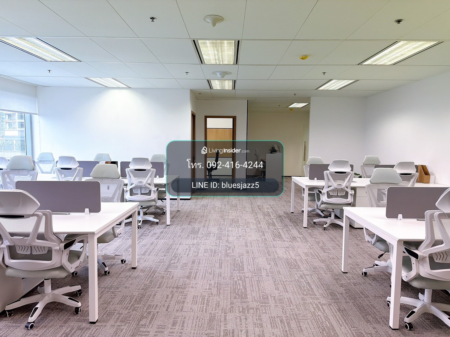 ให้เช่า Capital-Tower 142ตรม ชั้น7 สำนักงานใกล้ BTS เพลินจิต เซ็นทรัล เอ็มบาสซี ตกแต่ง เฟอร์ฯครบ พร้อมใช้งาน – รูปที่ 4