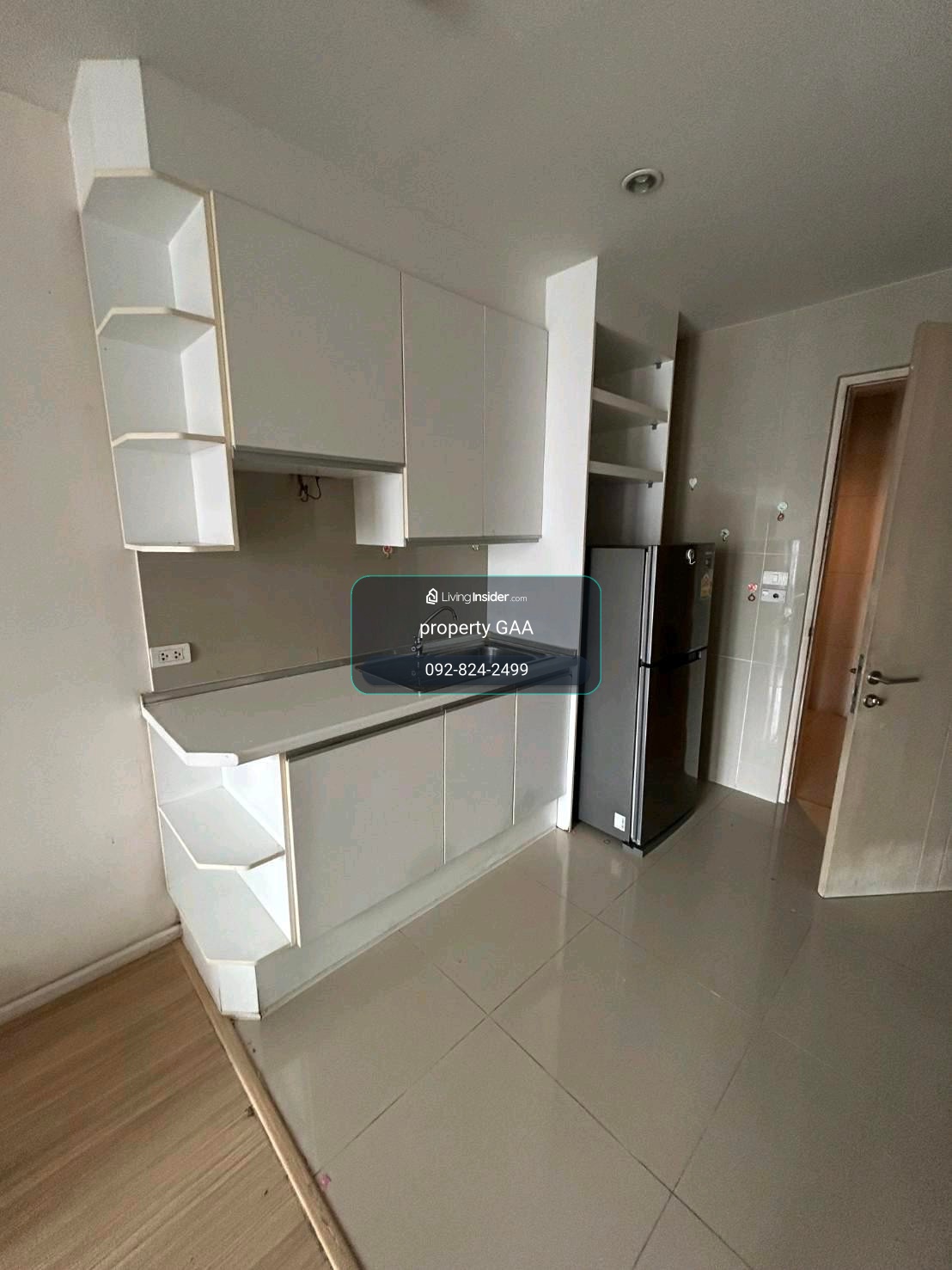 happy condo 101 allows pets, 2 bedrooms, 2 bathrooms, contact Line. – รูปที่ 2