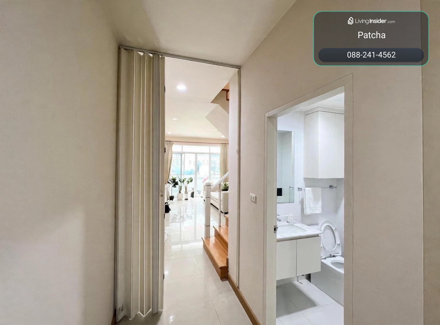 🏡 ทาวน์โฮมหลังมุม ติดถนนพระราม 5–ราชพฤกษ์ ใกล้วงเวียนพระราม 5 งบไม่ถึง 3 ล้าน  ✨ 25.2 ตร.ว. หลังมุม ติดถนนใหญ่ | ราคา 2.99 ล้าน  ✨ บ้านหลังมุม ติดถนนเมนภายในโครงการ ได้พื้นที่ด้านข้าง เพิ่มความโปร่งและความเป็นส่วนตัว ตัวบ้านสไตล์ยุโรป  – รูปที่ 3