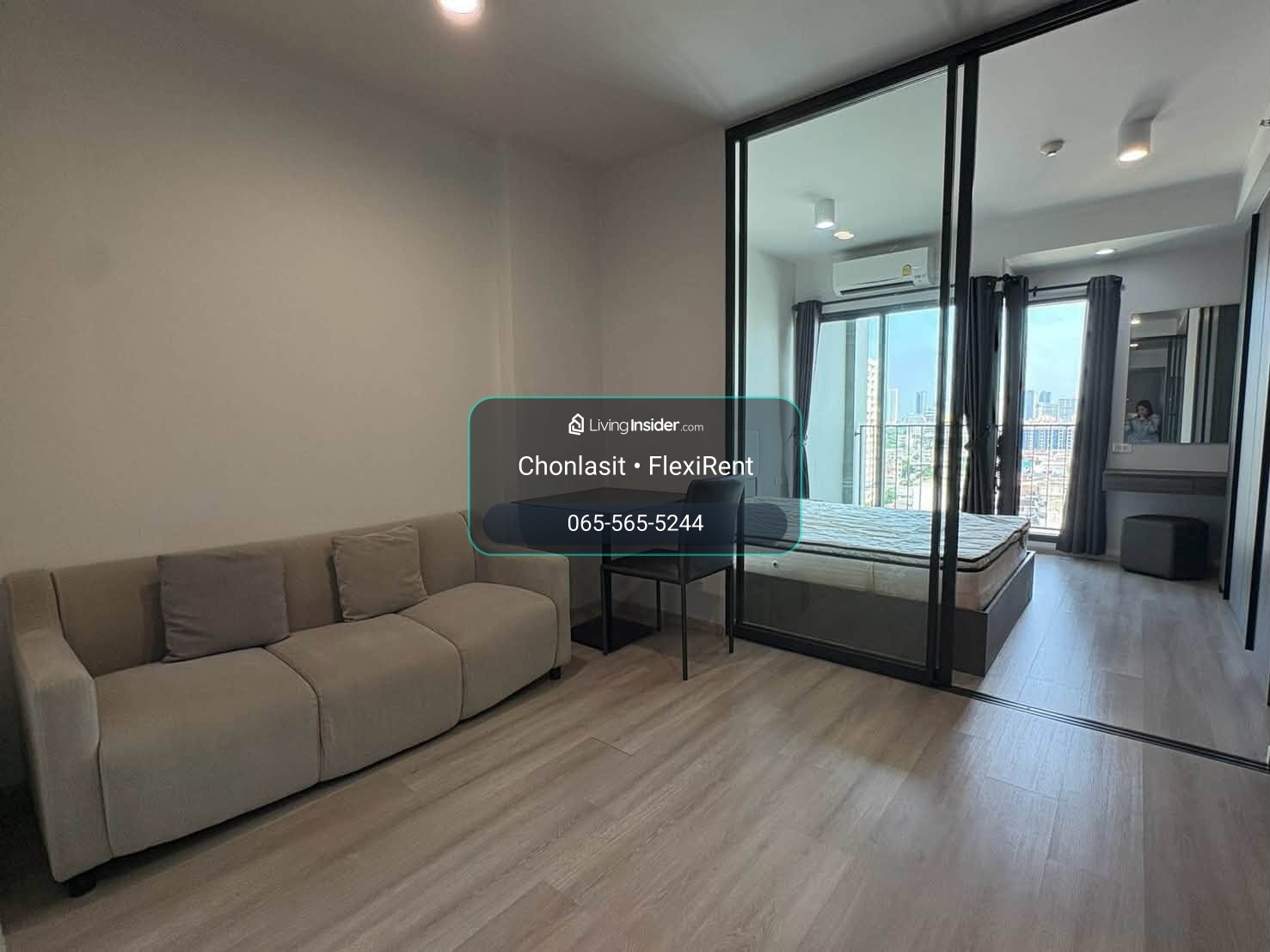 🏙️ ให้เช่า Ideo Ratchada-Sutthisan ✨ ห้องวิวโล่ง เป็นส่วนตัว | เฟอร์ครบ | พร้อมเข้าอยู่ 1 ห้องนอน | 1 ห้องน้ำ | 1 ห้องครัว 📐 35 ตร.ม. | ชั้น 11 🚇 ใกล้ MRT สุทธิสาร เพียง 450 ม. – รูปที่ 2
