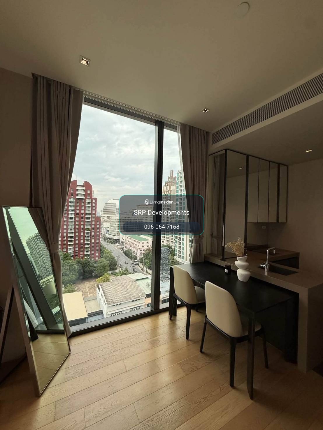🔥 ด่วน ปล่อยเช่าคอนโดหรูใจกลางชิดลม! 28 Chidlom (50 ตร.ม.) ห้องมุม Villa Tower วิวสวย ชั้น 11  – รูปที่ 4