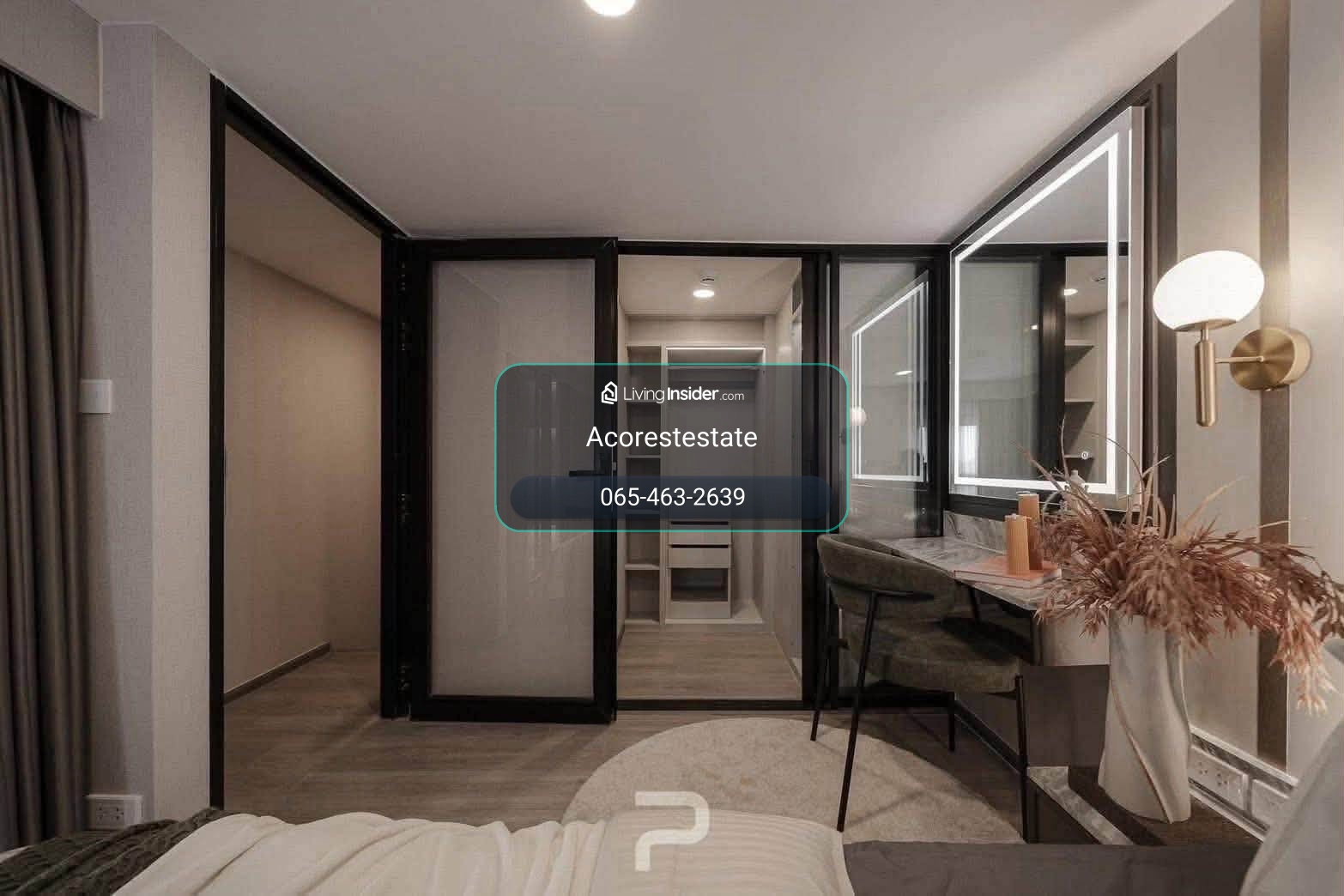 🌷 ให้เช่าคอนโด Soho Bangkok Ratchada ✨🌷Duplex 2 ห้องนอน | 1 ห้องน้ำ | ขนาด 48 ตรม. | ชั้น 15 – รูปที่ 2
