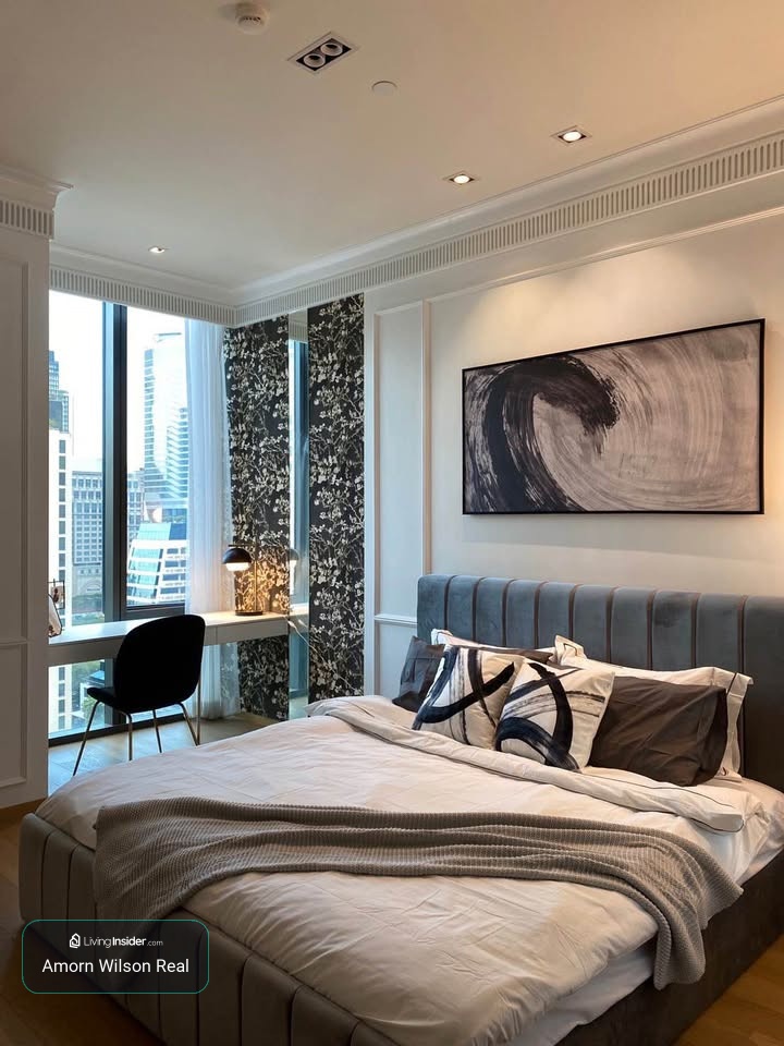🏙️ ให้เช่า 𝟮𝟴 𝗖𝗛𝗜𝗗𝗟𝗢𝗠 | อาคาร The Villa ชั้น 14 | 58 ตร.ม. | 1 ห้องนอน | ใกล้ BTS ชิดลม 250 เมตร 🚆 – รูปที่ 2