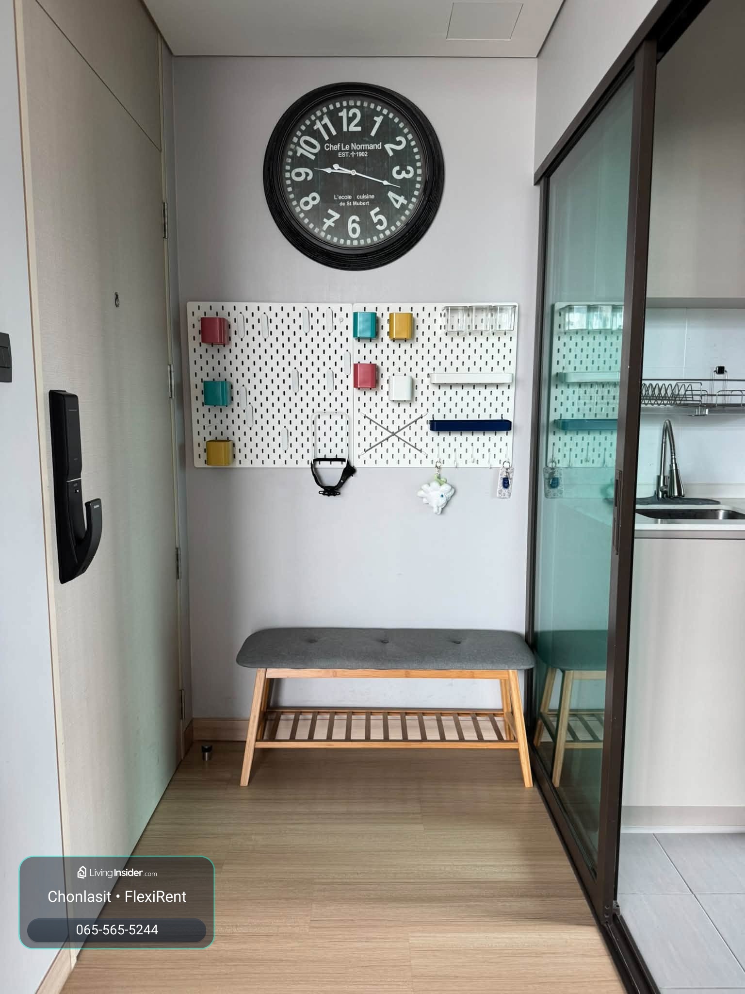 Lumpini Suite Petchburi Makkasan 🏙️ New room | 20th floor | 2 bedrooms, 2 bathrooms | Beautiful view, size 61 sq m. | 20th floor 🛏️ 2 bedrooms | 2 bathrooms ✨ New room, wide, fully decorated, ready to move in. – รูปที่ 4