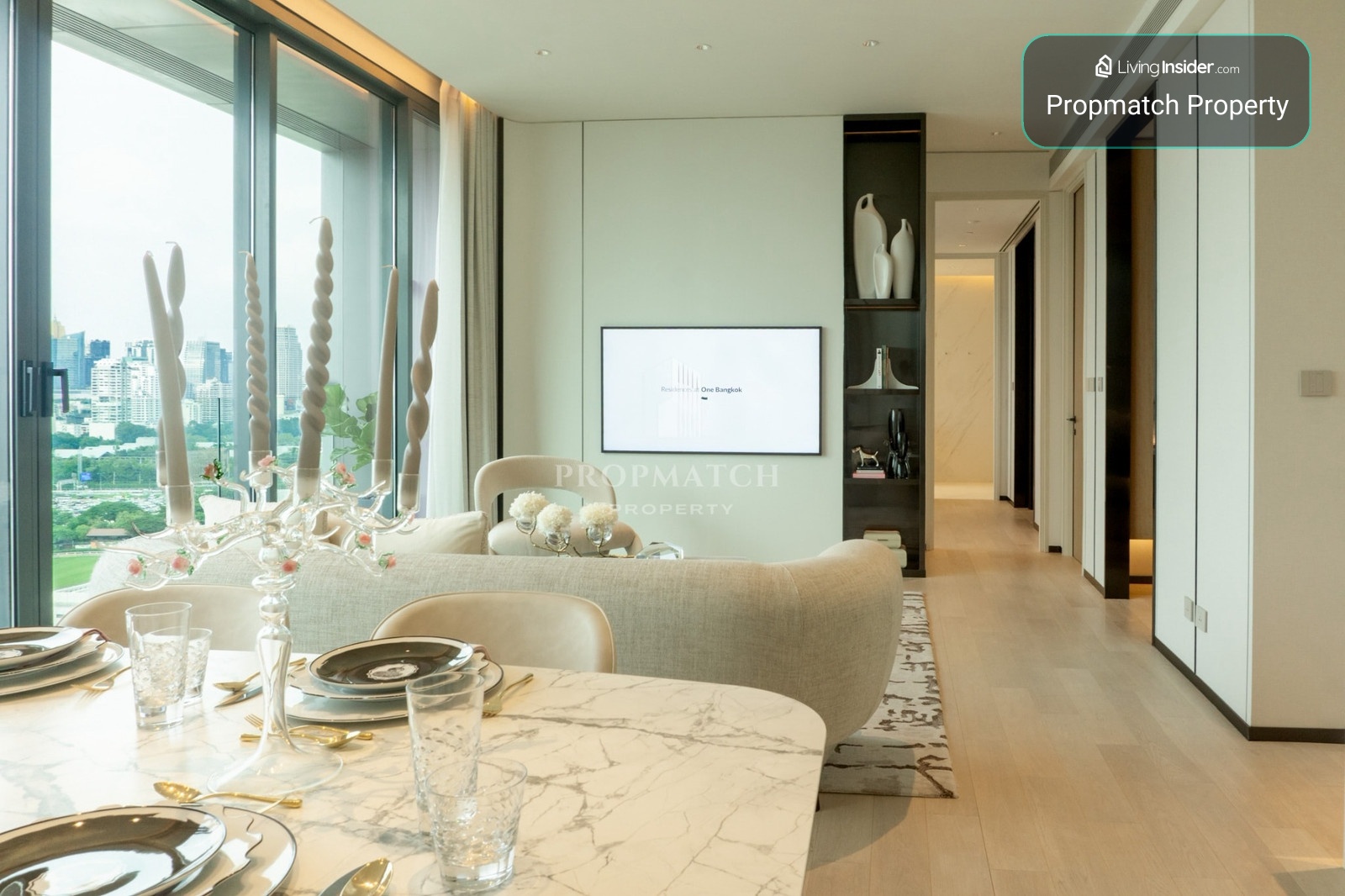 ✨Flash Deal ✨One Bangkok Residence 187 ( 2Bed 3Bath 124SQM.) พร้อมอยู่ ! เพียง 47,900,000 บาท Tel.0981315848 @propmatch  – รูปที่ 2