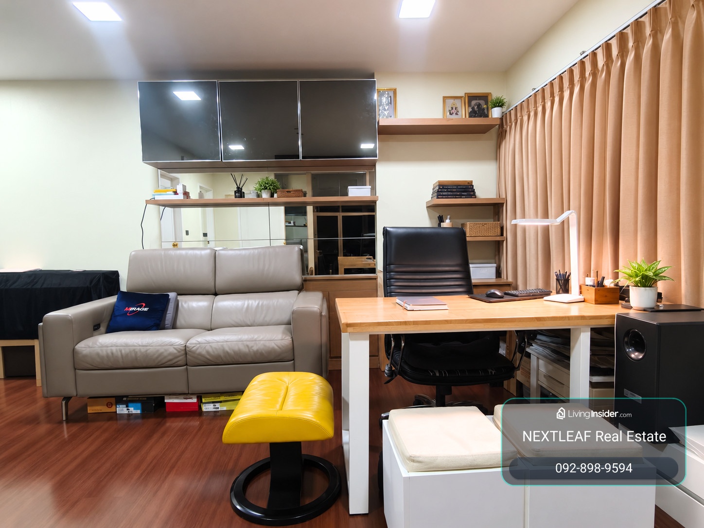 คอนโดห้องมุม 2 ห้องนอนของจริง ห่างจากโลตัสสุขุมวิท50เพียง100เมตร The Next Garden Mix 2ห้องนอน 1ห้องน้ำ  ห้องไม่มีกลิ่นอาหาร สภาพดีมากไม่ต้องซ่อม ไม่เคยปล่อยเช่า – รูปที่ 4
