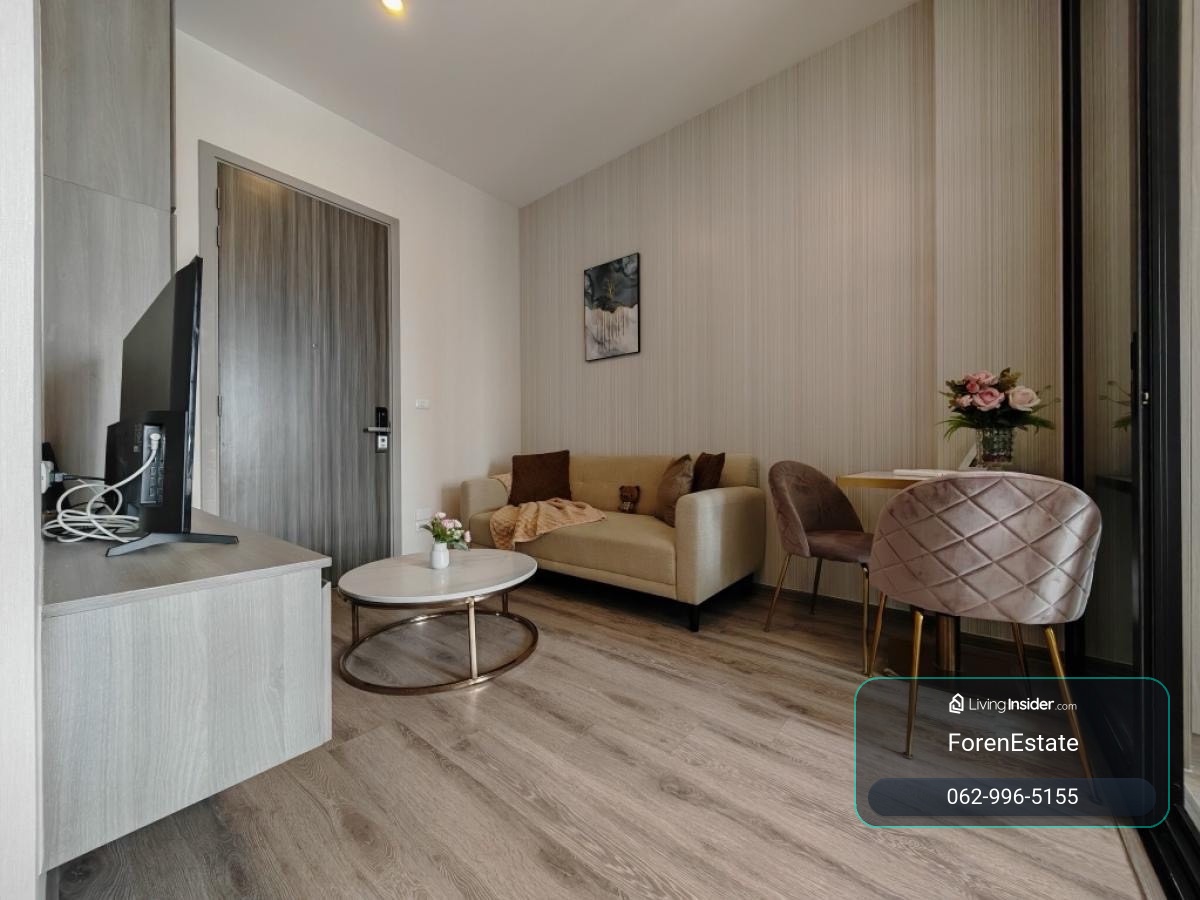 ปล่อยเช่า คอนโดซอยอ่อนนุช 77 ใกล้ BTS อ่อนนุช : KnightsBridge Prime อ่อนนุช : ห้องตกแต่งสวย เฟอร์นิเจอร์และเครื่องใช้ไฟฟ้าครบ ติด Big C Extra อ่อนนุช  – รูปที่ 2