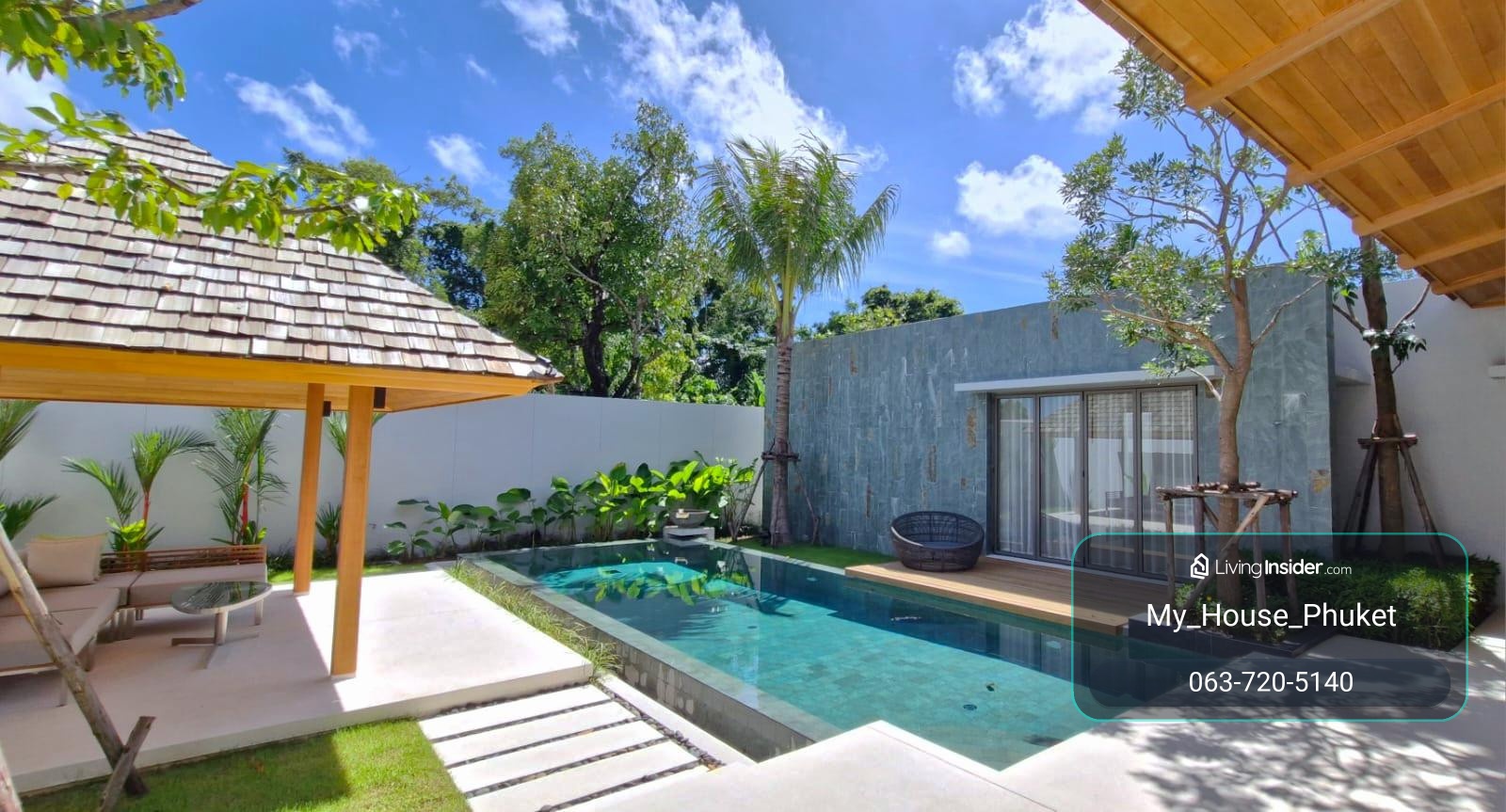 Tropical Hideaway | 328 sqm Villa with Private Pool & Courtyard Garden in Cherngtalay, Phuket  – รูปที่ 2