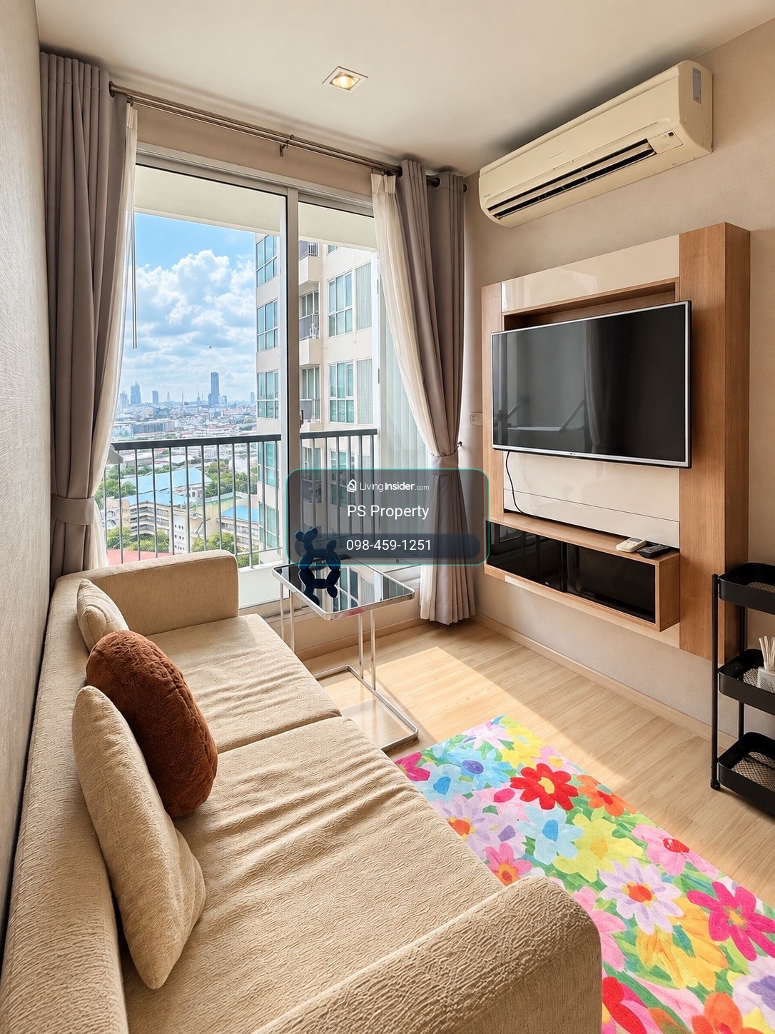 ให้เช่า 📍 Rhythm Sathorn 📍 เฟอร์นิเจอร์ และ เครื่องใช้ไฟฟ้าครบ ใกล้ BTS สุรศักดิ์ – รูปที่ 4