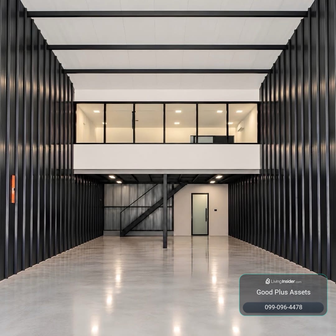 Warehouse next to the road, next to Phatthanakan Road 32, for rent, near Thonglor, Ekkamai, Rama 9, newly built, ready to rent✨ – รูปที่ 2