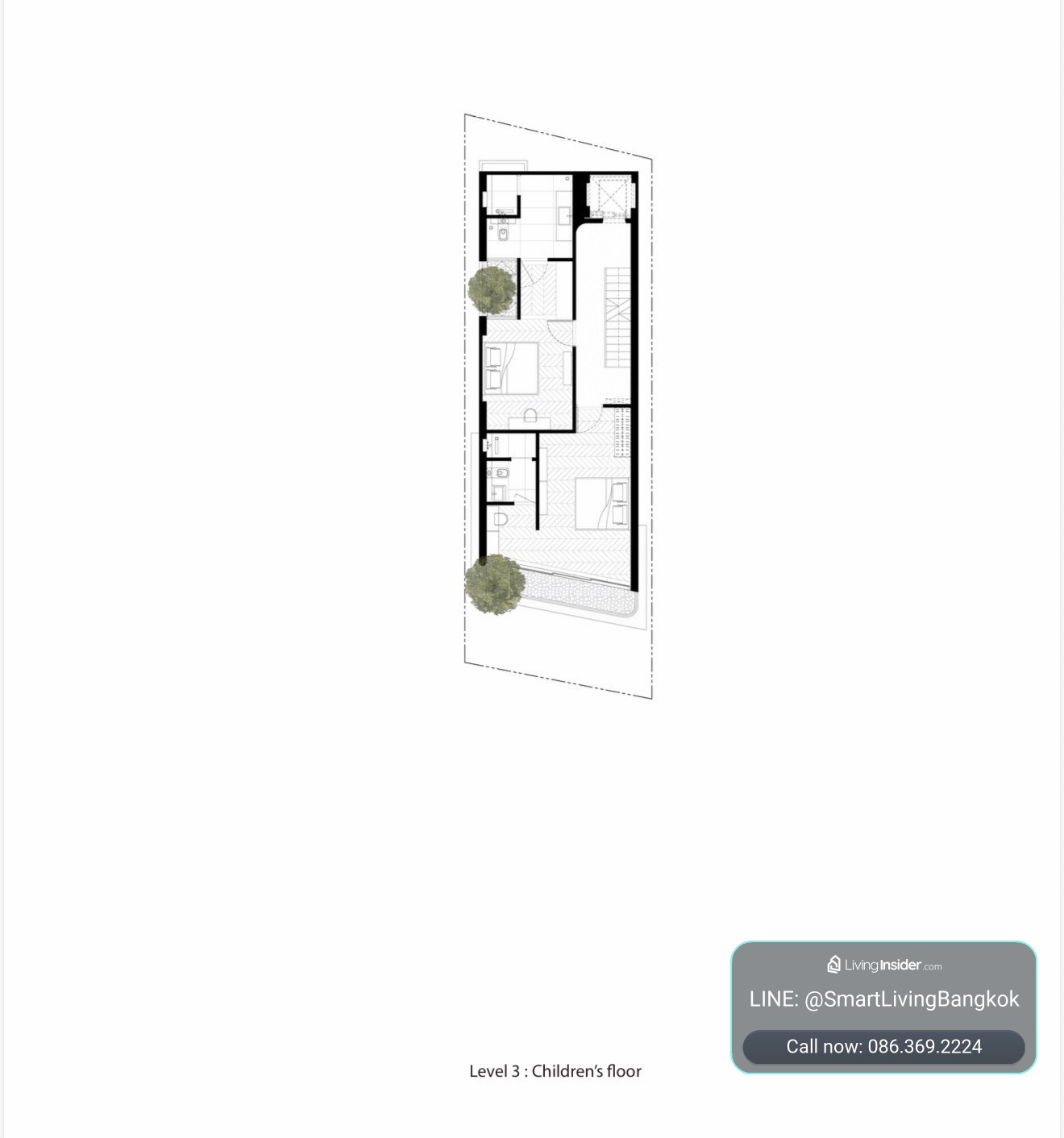 บ้านเดี่ยว 3 ห้องนอน The Residenti Ekkamai 10 พร้อมสระว่ายน้ำ พื้นที่ใช้สอย 320 ตร.ม. ใกล้ BTS เอกมัย – รูปที่ 4