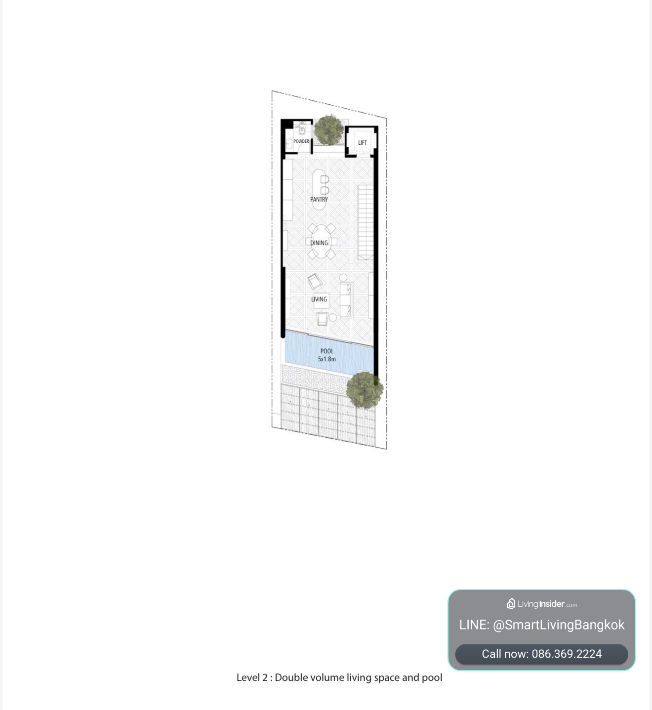 บ้านเดี่ยว 3 ห้องนอน The Residenti Ekkamai 10 พร้อมสระว่ายน้ำ พื้นที่ใช้สอย 320 ตร.ม. ใกล้ BTS เอกมัย – รูปที่ 3