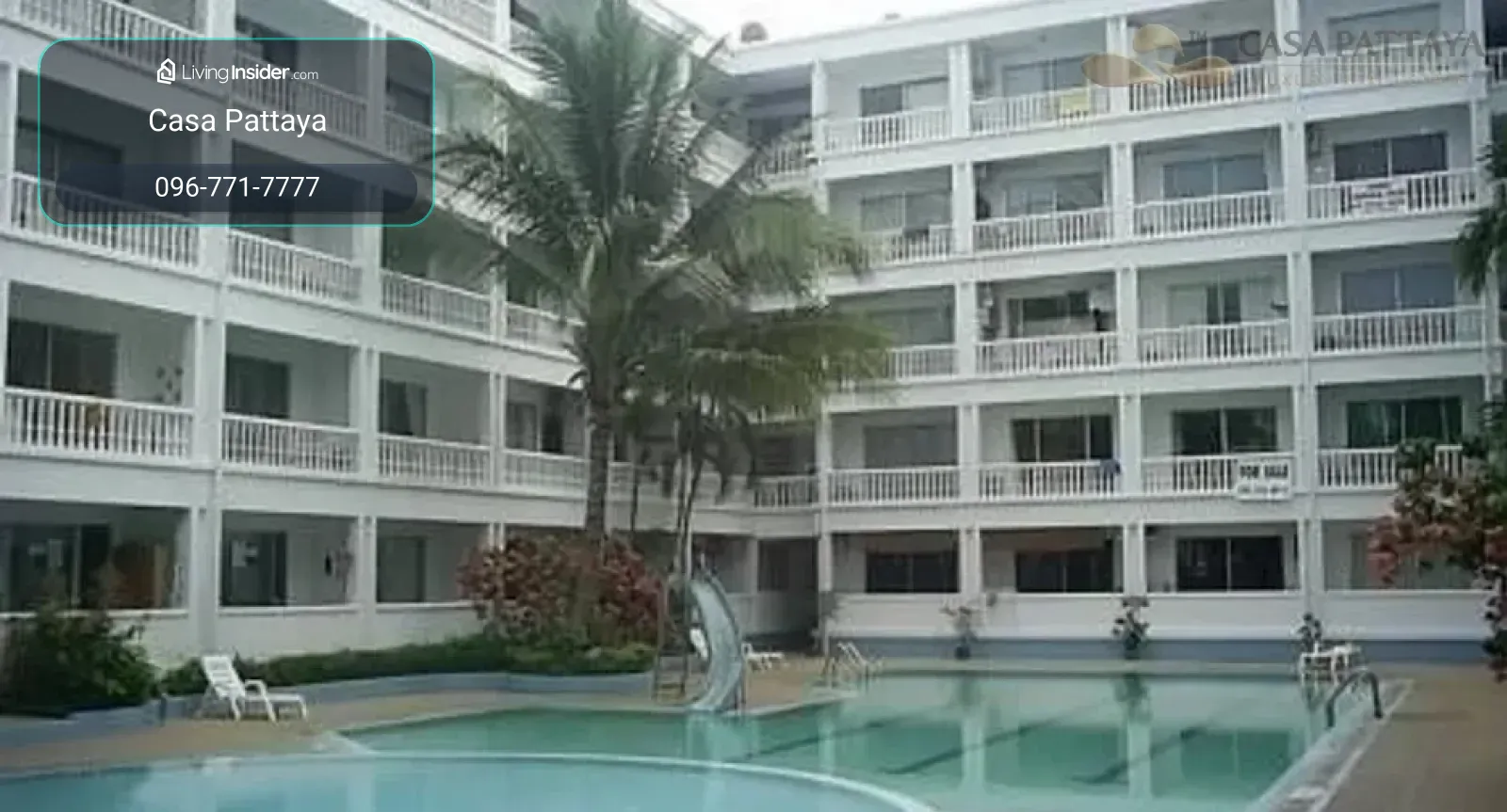 ขายด่วน! สตูดิโอ Majestic Jomtien ใกล้ชายหาด & สุขุมวิท – รูปที่ 2