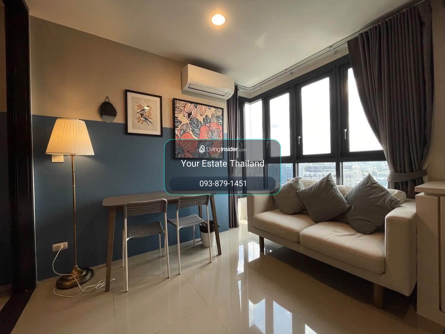 XTห้วยขวาง คอนโด ห้องตกแต่งสวย 1 ห้องนอน ราคาดี ว่างพร้อมให้เช่า – รูปที่ 2
