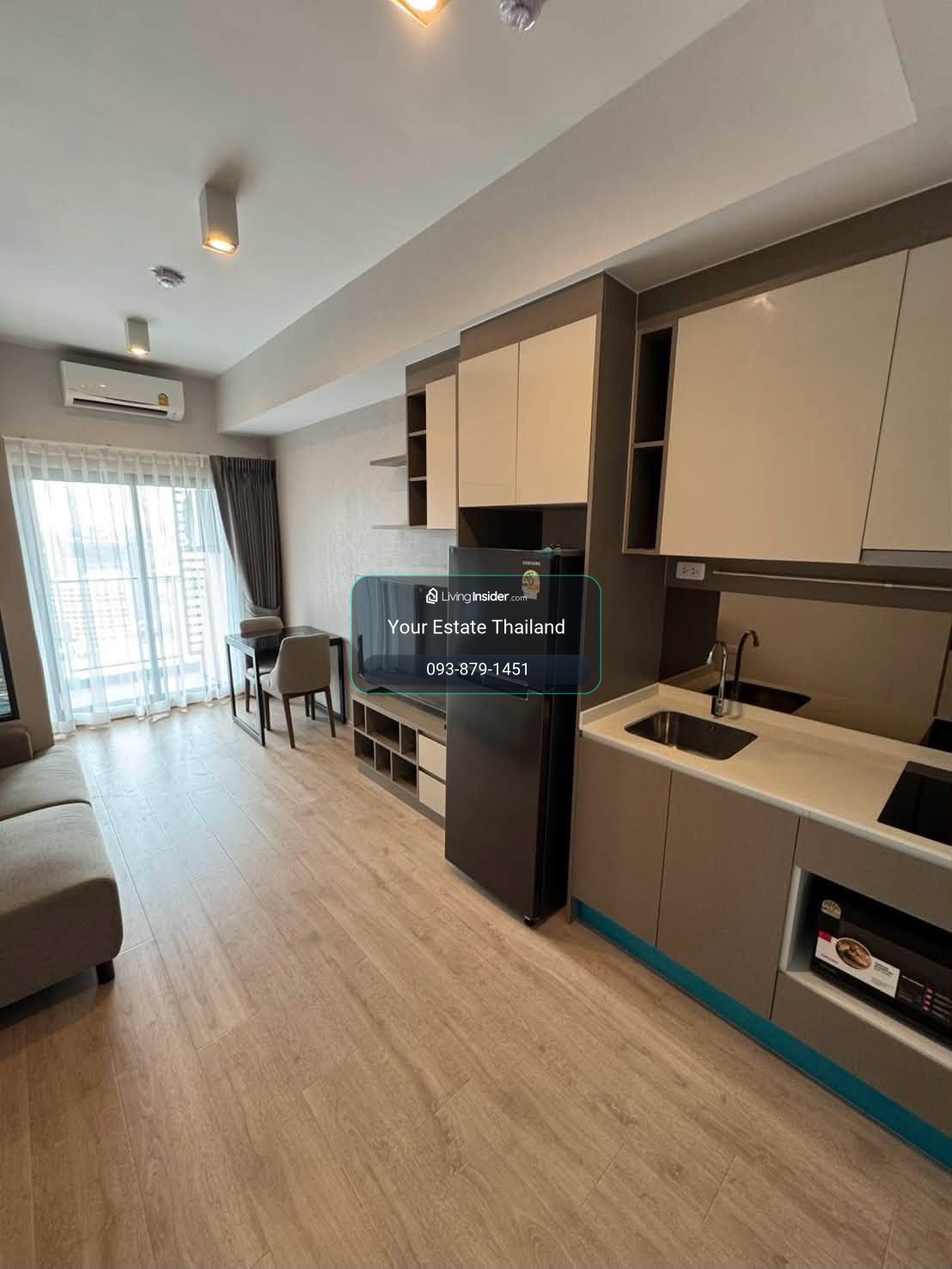 ให้เช่าคอนโด  IDEO Rama 9 – Asoke  ห้องใหม่ เฟอร์นิเจอร์ใหม่ค่ะ  – รูปที่ 4