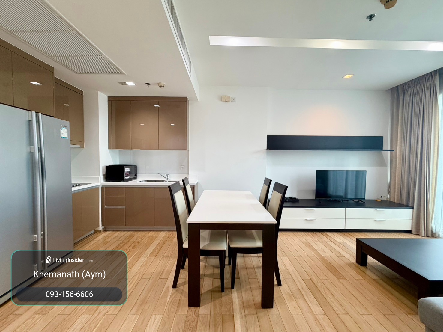 🏙️ Condo for rent Siri at Sukhumvit | Size 70 sq m. 2 bedrooms, 2 bathrooms, 1 place to relax | 11th floor, pool view, fully furnished, ready to move in, rent only 45k🔥 – รูปที่ 4