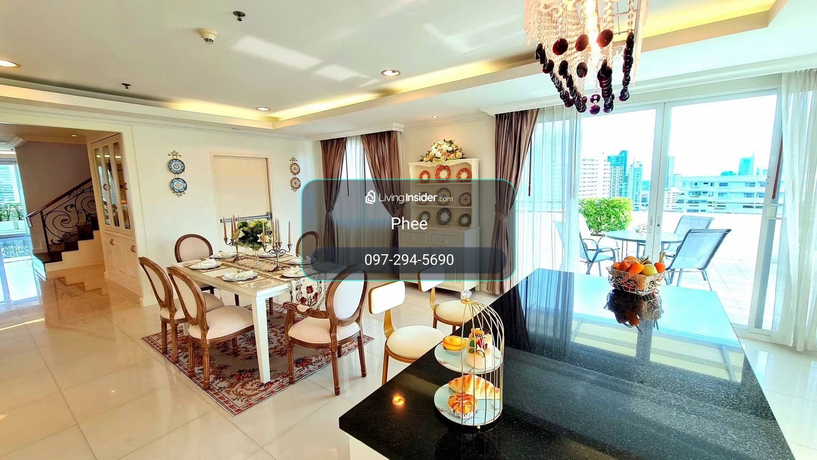 ให้เช่า Piyathip Place Sukhumvit 39 | Duplex Penthouse 800 ตร.ม. | 4 ห้องนอน | ใกล้ BTS พร้อมพงษ์ – รูปที่ 3