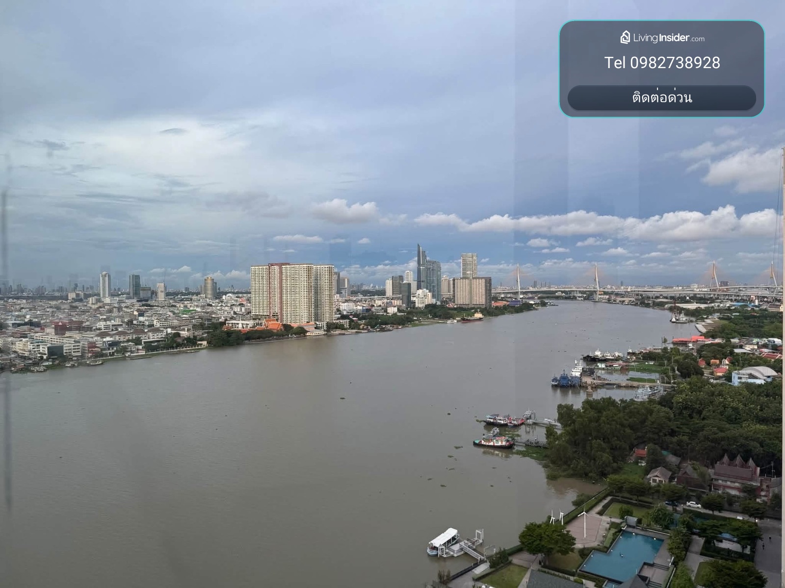 ห้อง Riverfront วิวแม่น้ำ  NUE Riverest Ratburana – รูปที่ 2