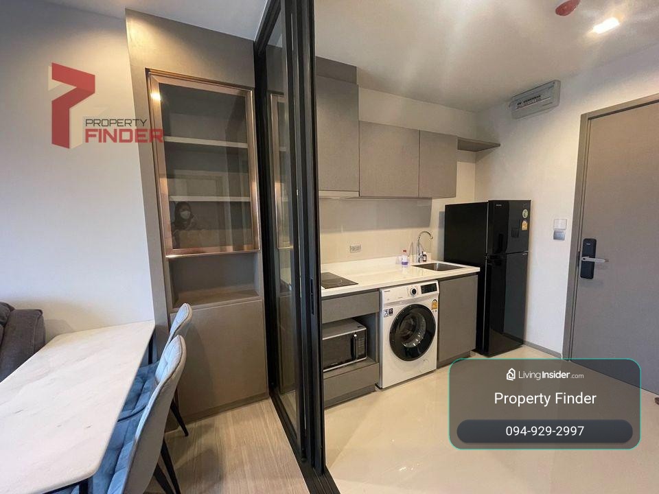 Rds-0189 Condo for rent Life Asoke Hype : Airy, comfortable room with a beautiful view and full furnishings. – รูปที่ 4