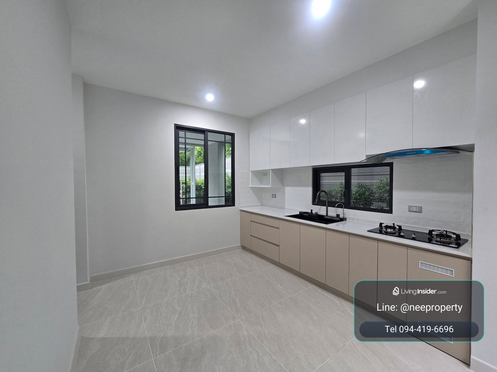 For rent, 3-story townhome, Baan Klang Muang Classe, Sukhumvit 77 | On Nut 21, ready to move in. – รูปที่ 3
