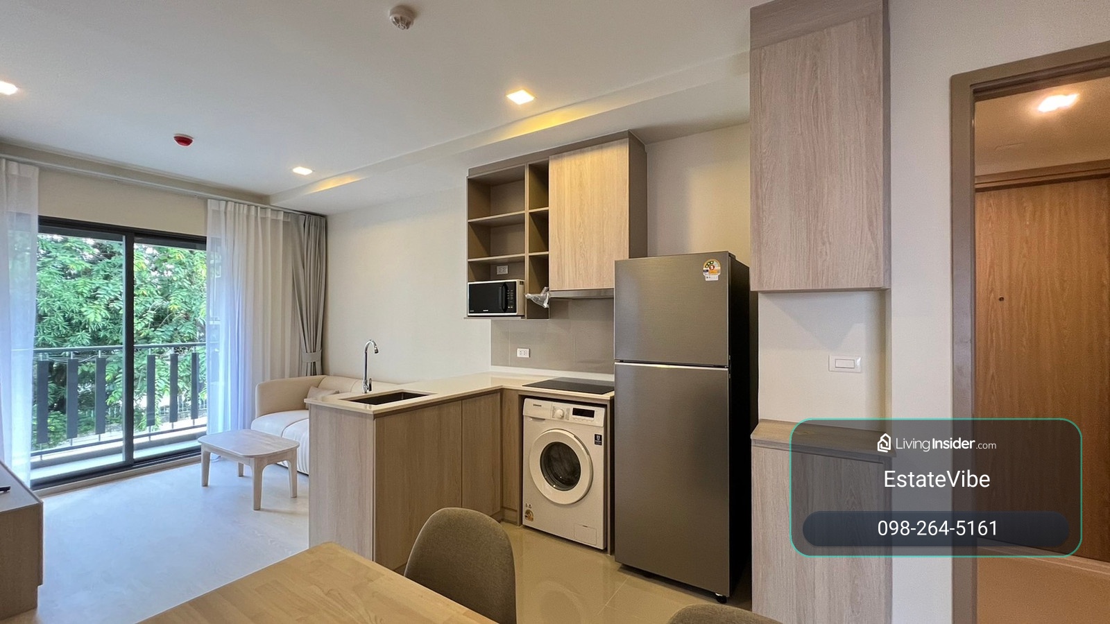 📍ขายด่วน 🐶Pet-Friendly🐱✨Pynn Pridi 20✨ 2 ห้องนอน 2 ห้องน้ำ ขนาด 58 ตร.ม ใกล้ BTS / MRT พระโขนง (1.7 กม.) Tel.0982645161  – รูปที่ 2