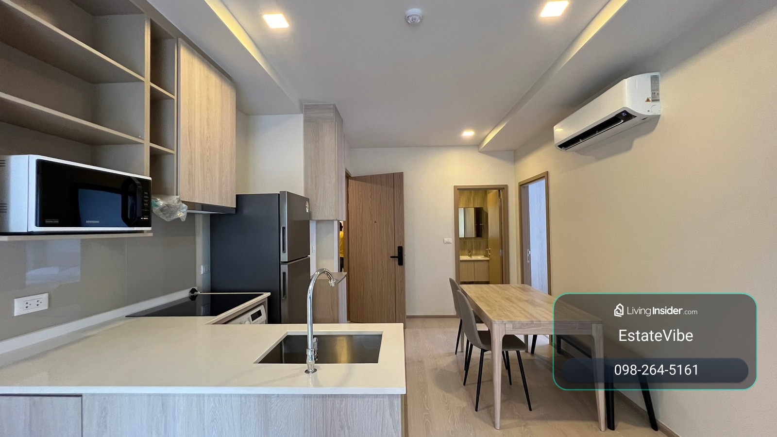 📍ขายด่วน 🐶Pet-Friendly🐱✨Pynn Pridi 20✨ 2 ห้องนอน 2 ห้องน้ำ ขนาด 58 ตร.ม ใกล้ BTS / MRT พระโขนง (1.7 กม.) Tel.0982645161  – รูปที่ 4