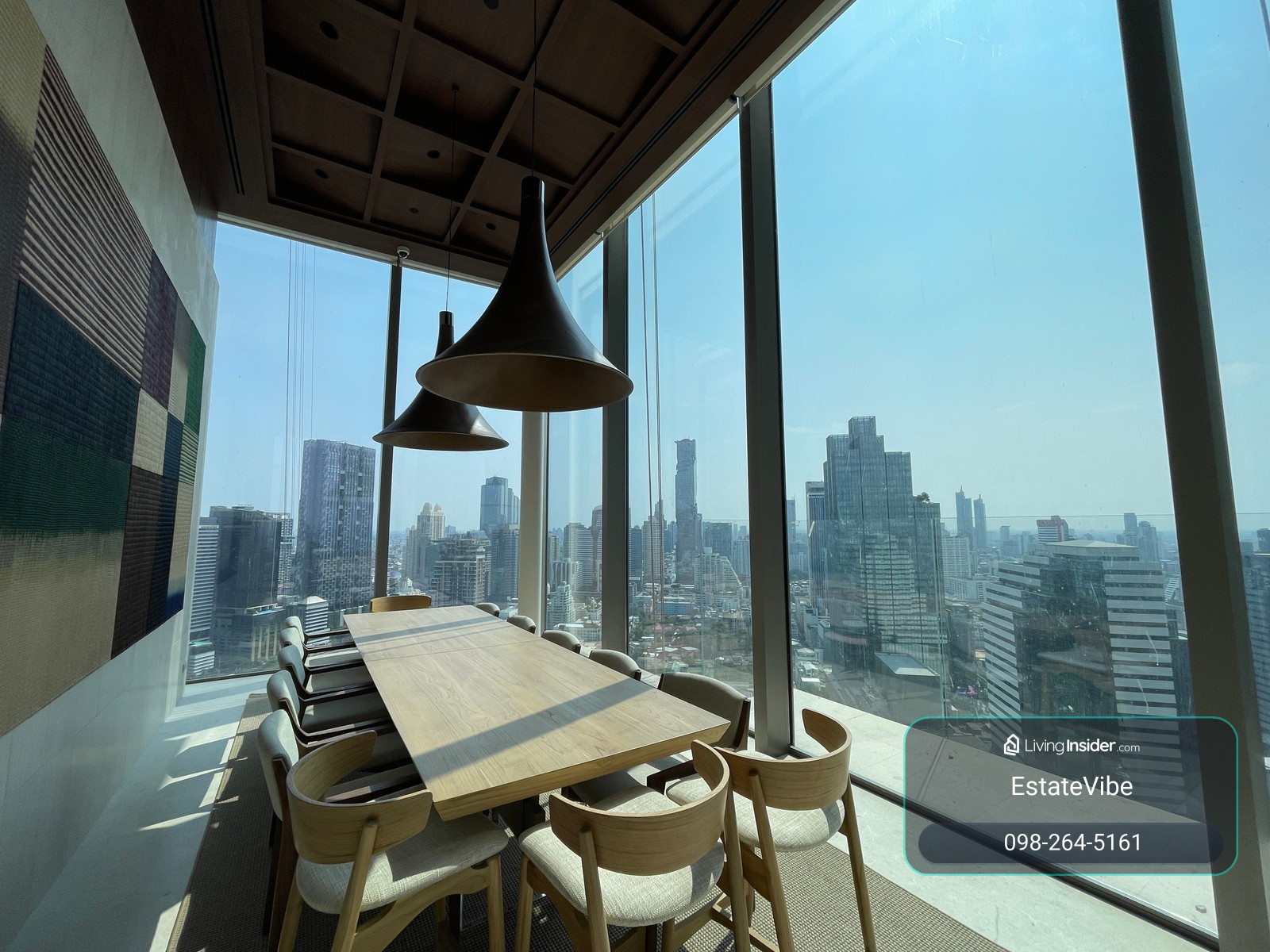 📍ชั้นสูงห้องมุม unit สุดท้ายวิวสวนลุม ✨Dusit Residences✨ 2 ห้องนอน 2 ห้องน้ำ ขนาด 158.75 ตร.ม ใกล้ BTS / MRT สีลม (0.3 กม.) Tel.0982645161  – รูปที่ 4