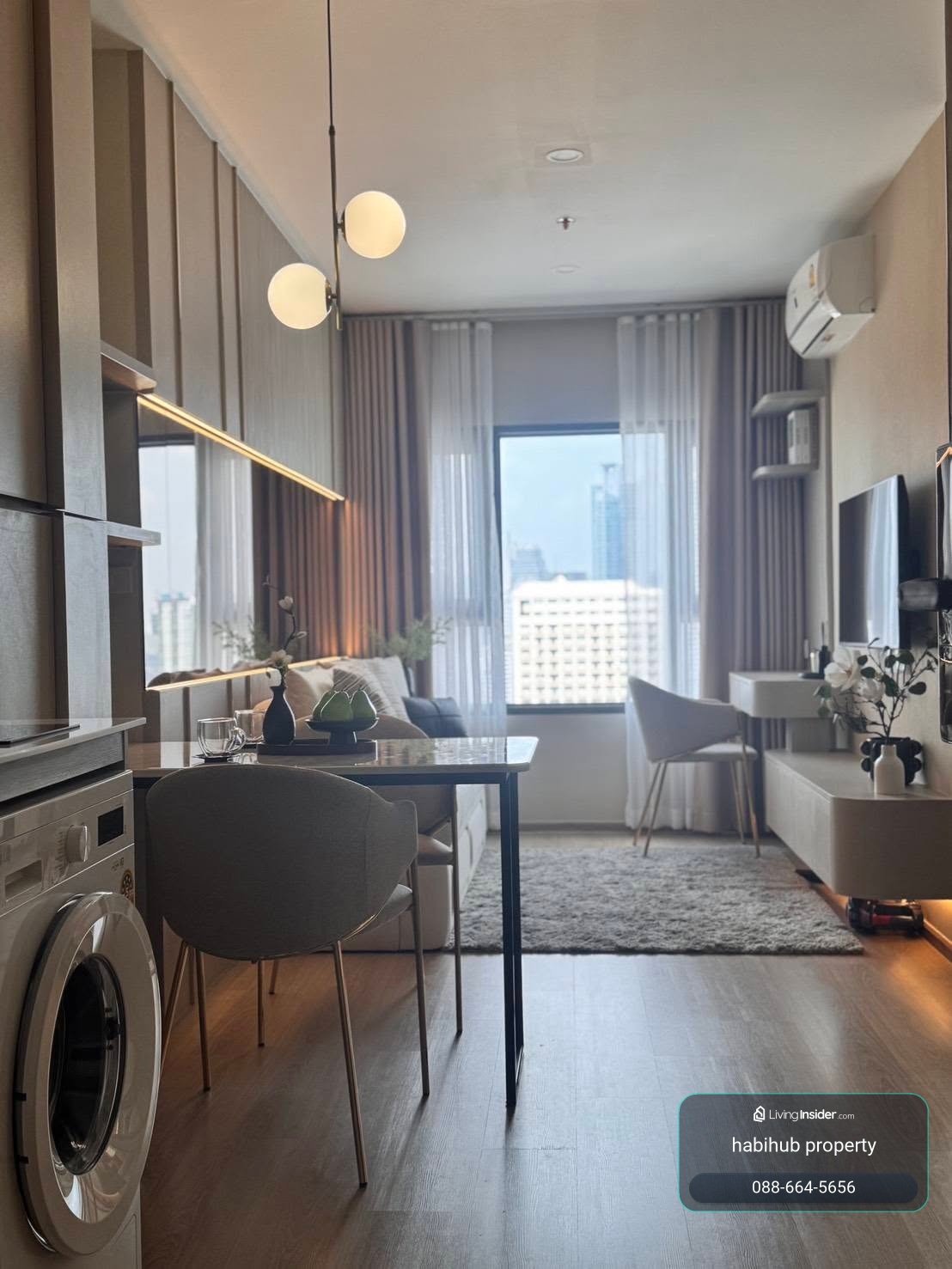 🏠✨ ไลฟ์ พระราม 4 - อโศก (Life Rama 4 - Asoke) | เช่าคอนโด 1 ห้องนอน (HBH-RP-270) – รูปที่ 3