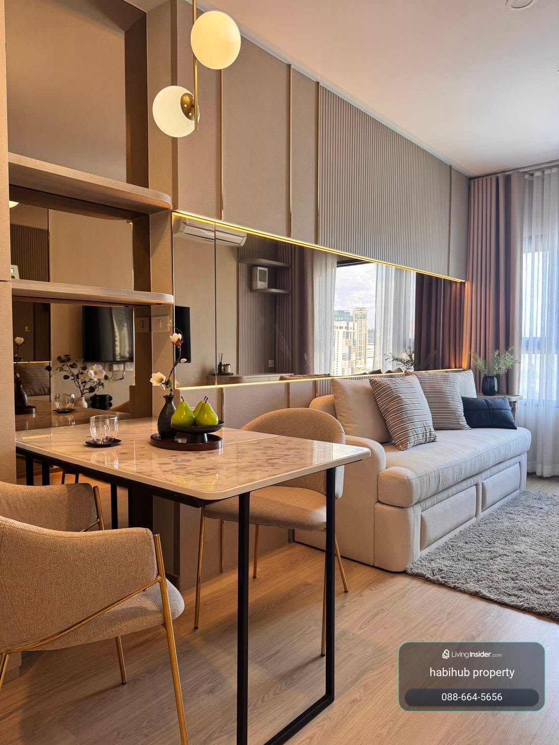 🏠✨ ไลฟ์ พระราม 4 - อโศก (Life Rama 4 - Asoke) | เช่าคอนโด 1 ห้องนอน (HBH-RP-270) – รูปที่ 2