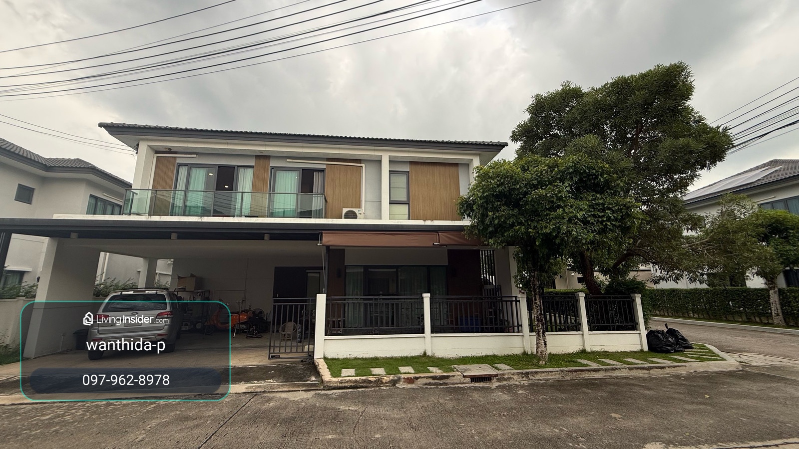 บ้านเดี่ยวหลังใหญ่ หลังมุม โครงการ เซนโทร วงแหวน-จตุโชติ มีอ่าง มีห้องแม่บ้าน ราคาดีย์มาก 68.3 ตร.วา – รูปที่ 3