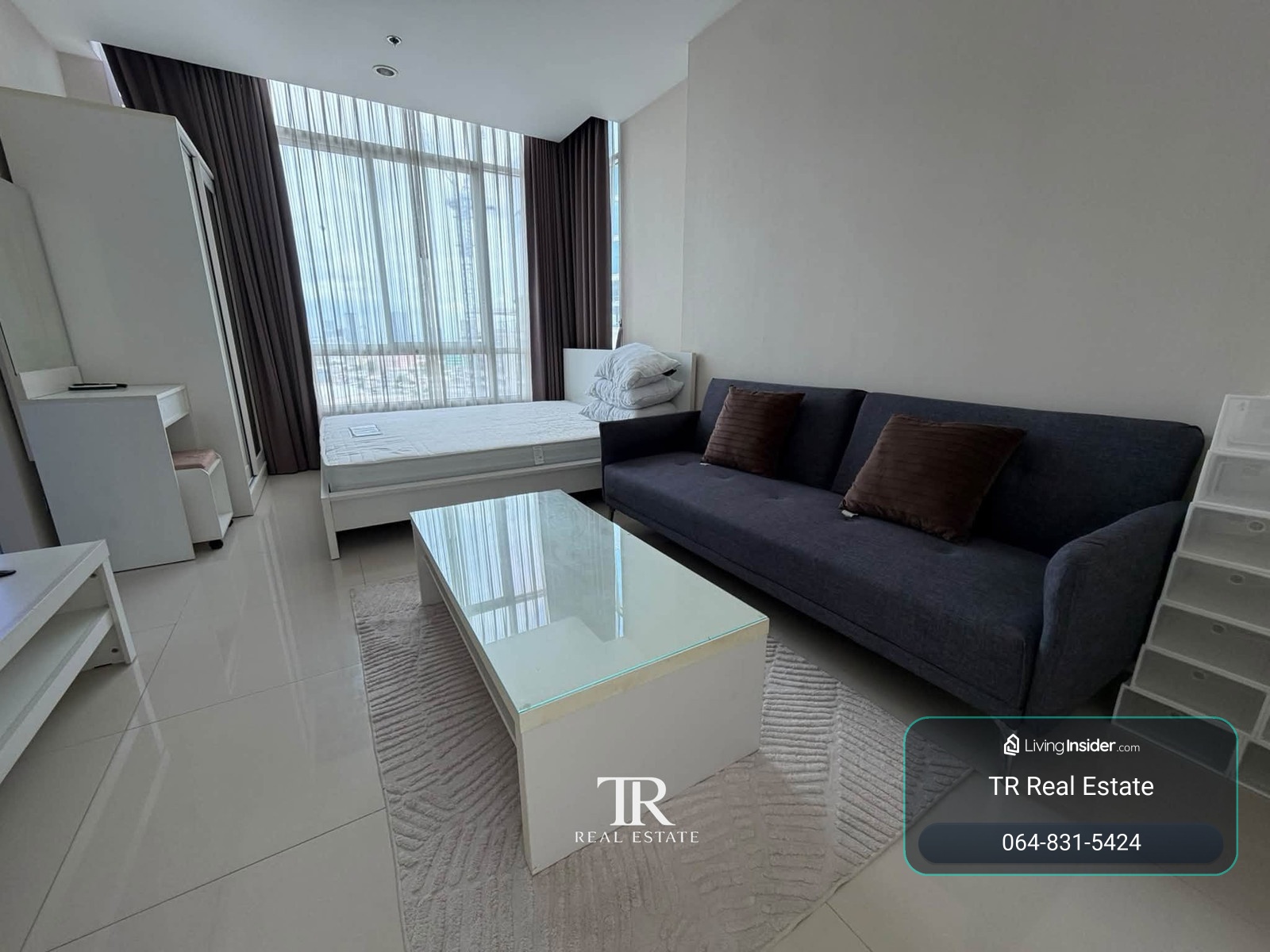 🏡 Condo for Rent – The Sky Sukhumvit (เดอะ สกาย สุขุมวิท) | 1 Bed | 1 Bath | 30 sqm | Floor 12 | BTS Udom Suk | 💰11,000 THB/month | LINE: @979ywrvr | Ref: PK0227 – รูปที่ 4