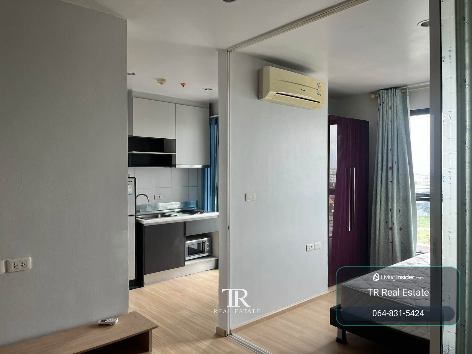 🏡 Condo for Rent – The Base Chaengwattana (เดอะ เบส แจ้งวัฒนะ) | 1 Bed | 1 Bath | 26 sqm | Floor 12A | Si Rat Station | 💰7,500 THB/month | LINE: @979ywrvr | Ref: PK0228 – รูปที่ 2