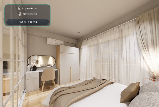 ME2500634 Condo for sale, ready to move in, Corn Ear, Ramkhamhaeng 40, good view, big room, free transfer. – รูปที่ 4