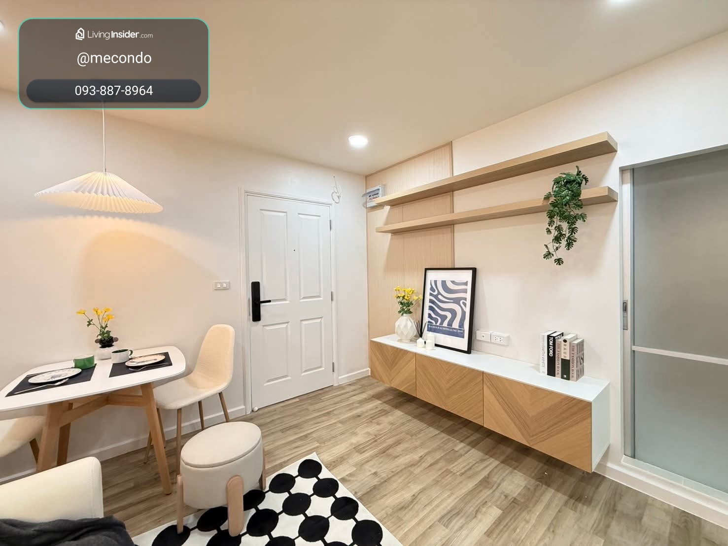 ME2500635 ขายคอนโดทำเลดี Dcondo อ่อนนุช-พระราม 9 เฟอร์ครบหิ้วกระเป๋าเข้าอยู่ได้เลย  – รูปที่ 3