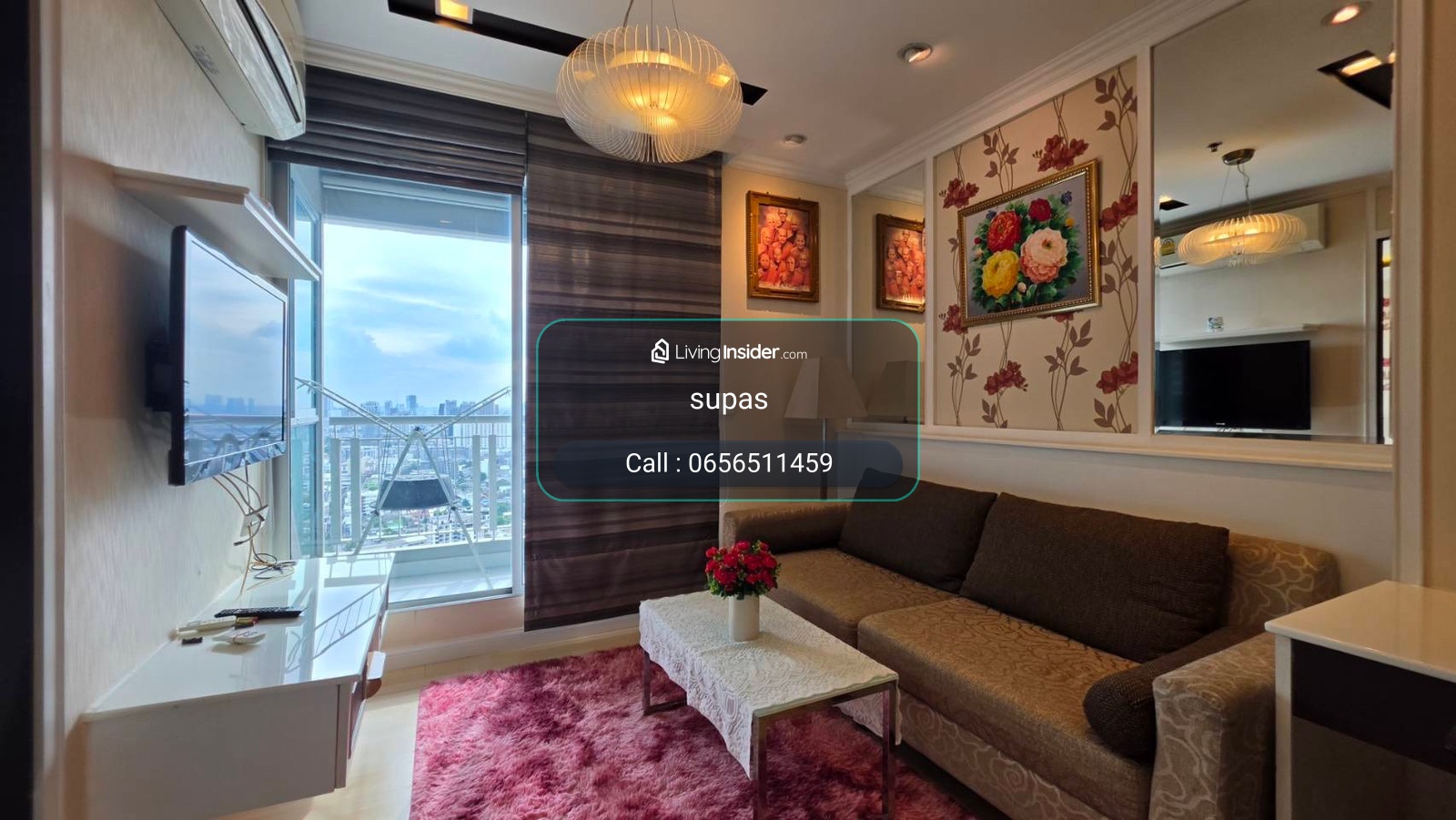 hot now !! Rhythm ratchada 46 sqm 3.8 MB transfer included sky kitchen , Type rare – รูปที่ 2