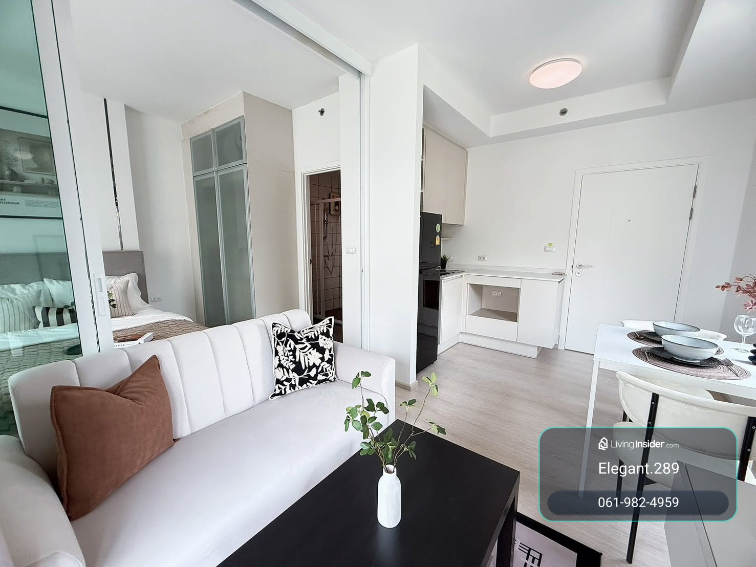🔥 Urgent sale 🔥 New, cheapest, beautiful, wide room Call: 0619824959 Line ID: elegant.289 – รูปที่ 2