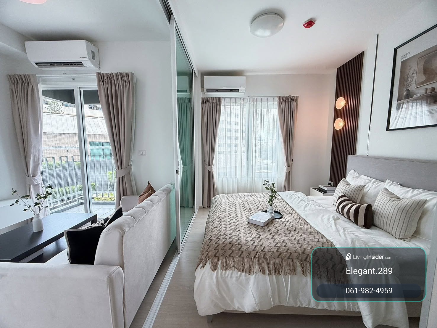 🔥 Urgent sale 🔥 New, cheapest, beautiful, wide room Call: 0619824959 Line ID: elegant.289 – รูปที่ 3