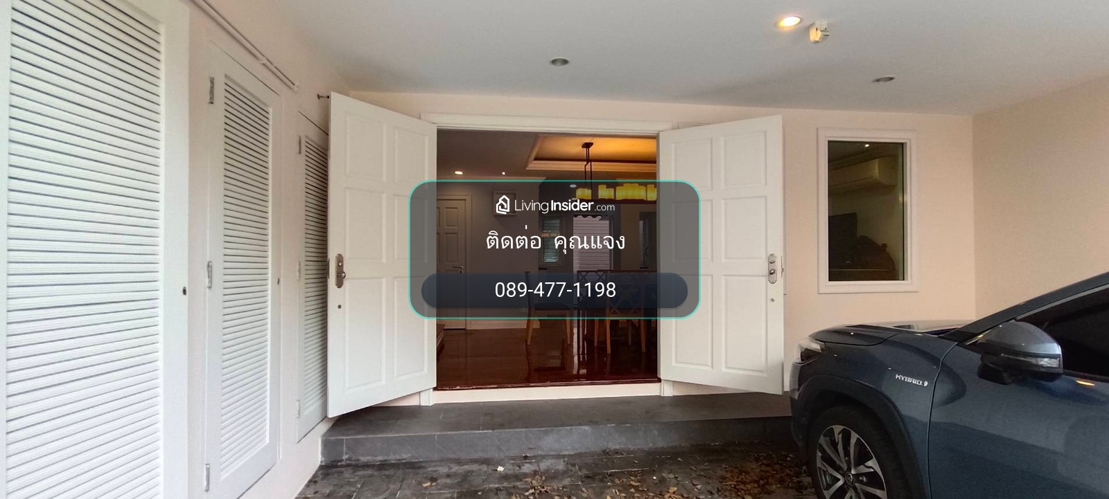 ให้เช่าบ้านหรู ตกแต่งใหม่ สไตล์อังกฤษ ใจกลางทองหล่อ ซอย 14   หมู่บ้านกลางกรุง  – รูปที่ 3