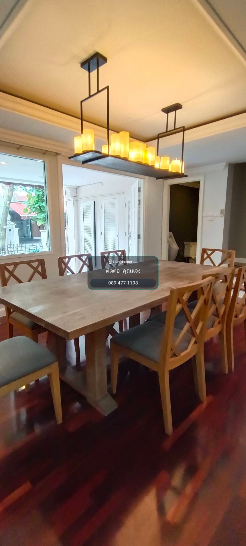 ให้เช่าบ้านหรู ตกแต่งใหม่ สไตล์อังกฤษ ใจกลางทองหล่อ ซอย 14   หมู่บ้านกลางกรุง  – รูปที่ 4