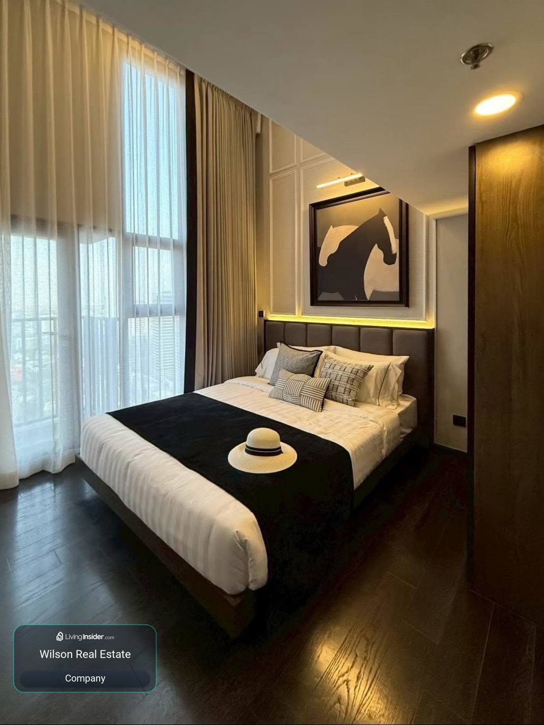 🏙️ ให้เช่า 𝗣𝗔𝗥𝗞 𝗢𝗥𝗜𝗚𝗜𝗡 𝗧𝗛𝗢𝗡𝗚𝗟𝗢𝗥 | 𝟮 𝗕𝗘𝗗𝗥𝗢𝗢𝗠𝗦 𝗗𝗨𝗢 𝗦𝗣𝗔𝗖𝗘 ✨ | อาคาร C ชั้น 31 | 43.5 ตร.ม. | เพดานสูง 4.25 ม. | วิวเอกมัย 🌆 – รูปที่ 3