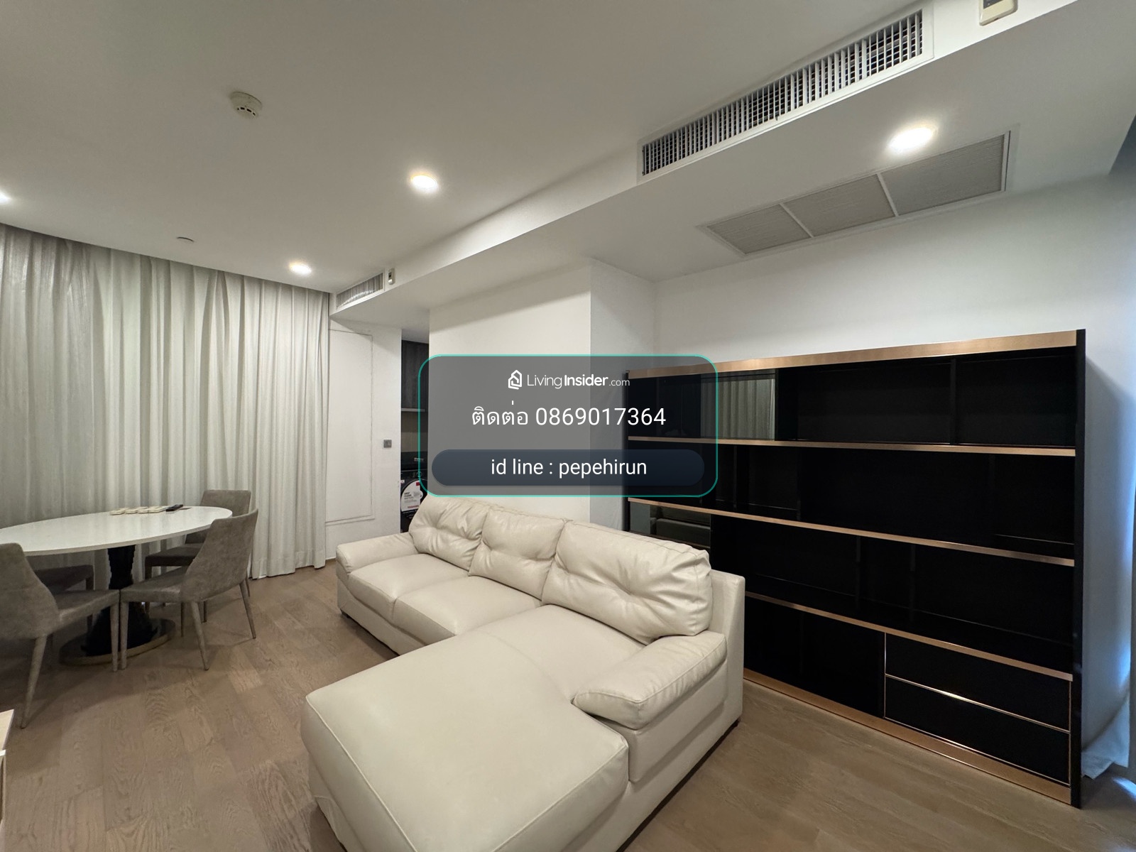 For Rent 2 Bedroom Ashton Chula price 55,000 baht contact 0869017364/id : @198dtnoo – รูปที่ 2