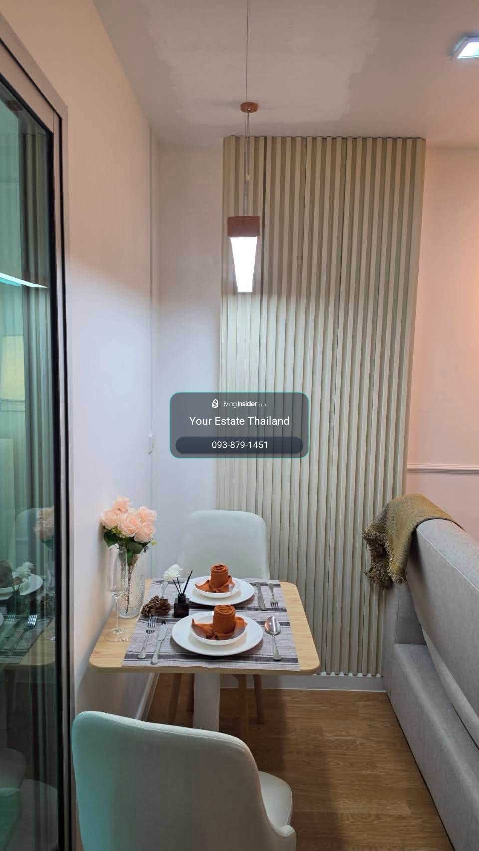  𝐂𝐚𝐬𝐚 𝐂𝐨𝐧𝐝𝐨 𝐑𝐚𝐭𝐜𝐡𝐚𝐝𝐚 - 𝐓𝐡𝐚𝐩𝐫𝐚 คอนโด 1ห้องนอน เดินทางสะดวก ใกล้รถไฟฟ้า ว่างพร้อมให้เช่า – รูปที่ 4