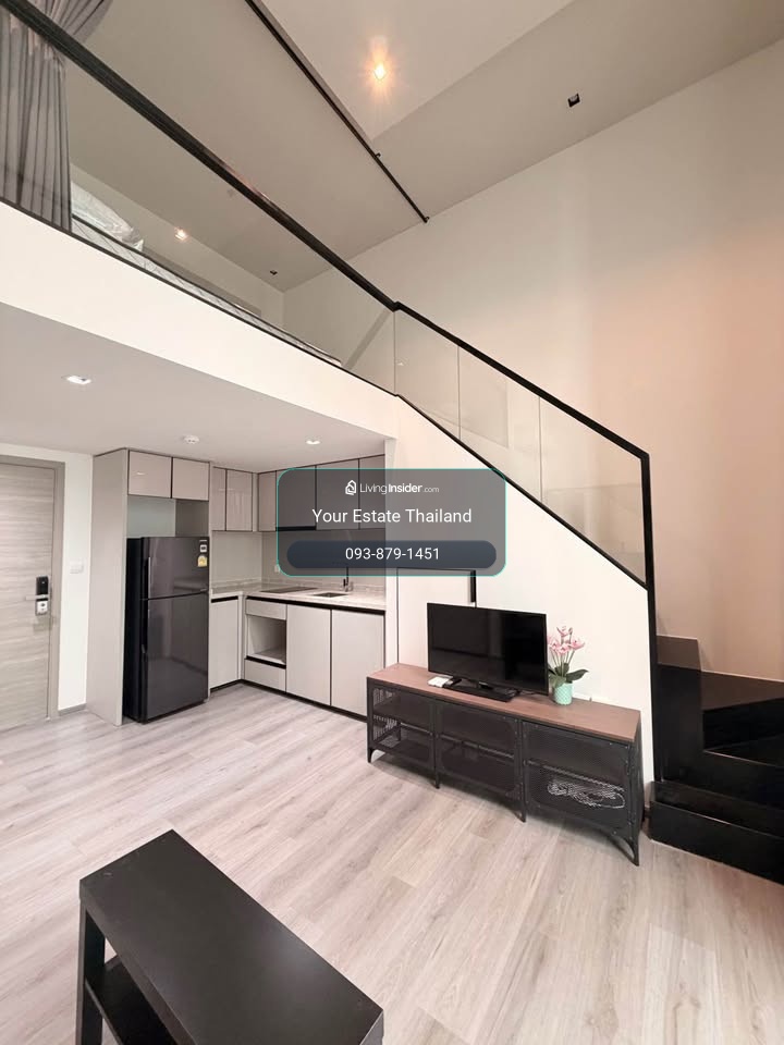 The reserve phahol-padipat ห้อง Loft 2 ชั้น ห้องสวย โล่ง สบาย ว่างให้เช่า – รูปที่ 2