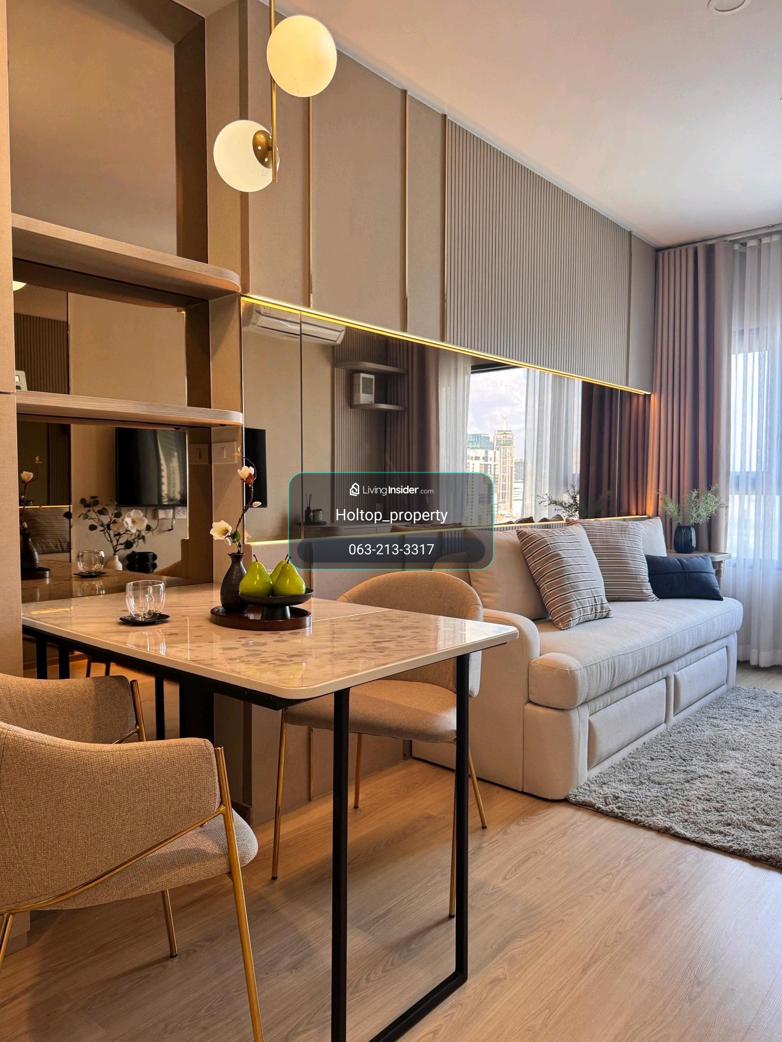 #E1684💕260969ให้เช่าคอนโด Life Rama 4 - Asoke – รูปที่ 3