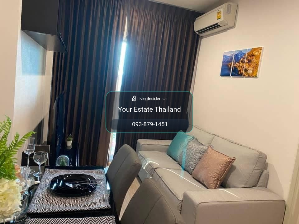 Noble revolve ratchada 1 คอนโด 1 bedroom เฟอร์นิเจอร์ครบ ว่างพร้อมให้เช่า – รูปที่ 2