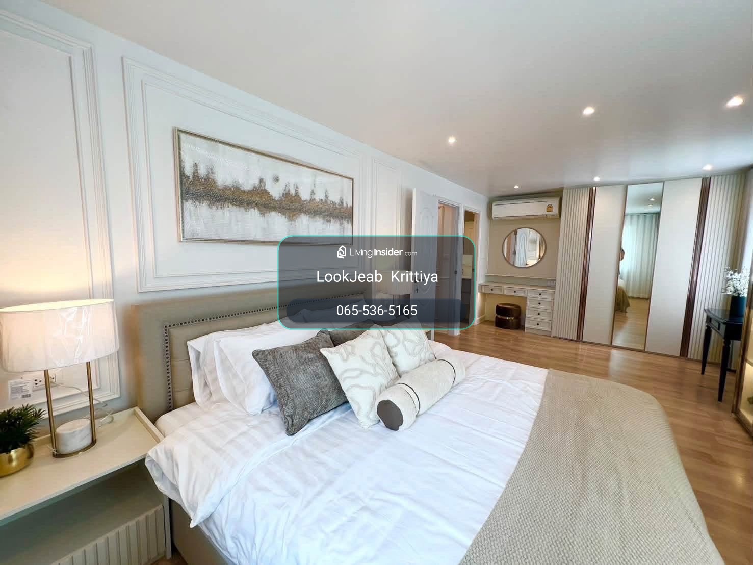 🏙️ Fortune Condo Town 96ตร.ม. 2นอน 2น้ำ วิวสระ เช่า55K 📞065-536-5165  – รูปที่ 4